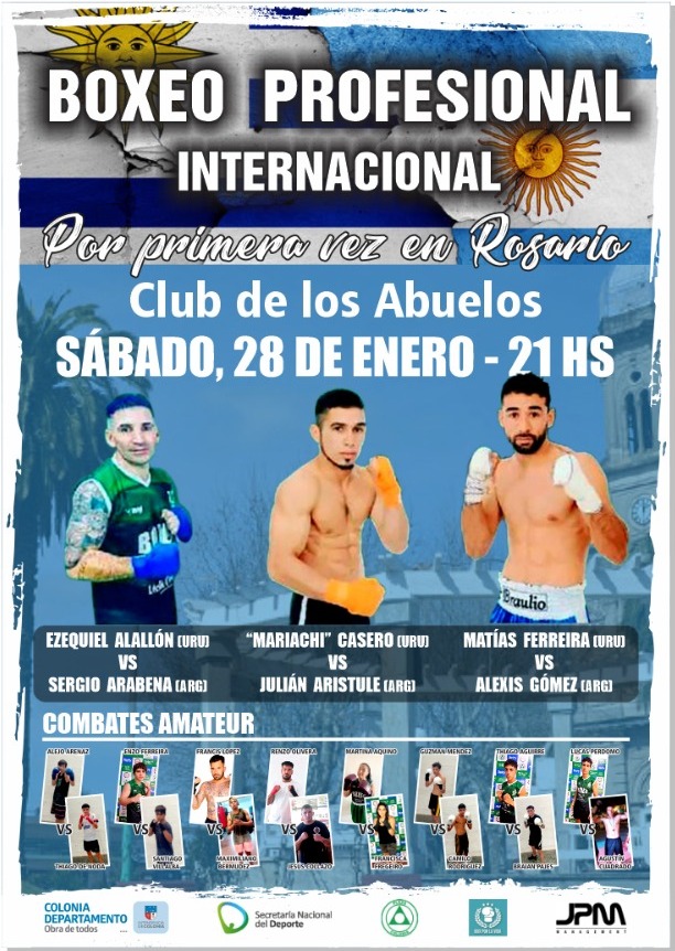 Por primera vez Boxeo Profesional Internacional en Rosario - RO Contenidos
